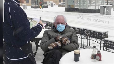 Bernie Sanders' 'grumpy chic' style steals the show at the inauguration ...