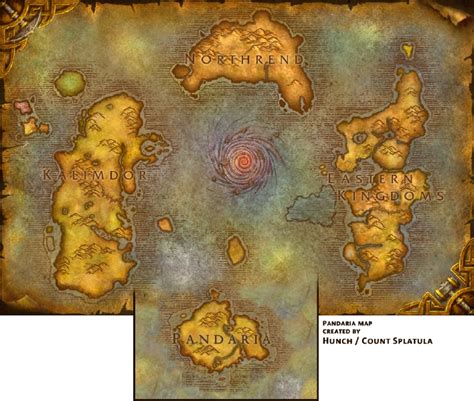 Image - Pandaria imagined on Azeroth map.png | WoWWiki | FANDOM powered by Wikia