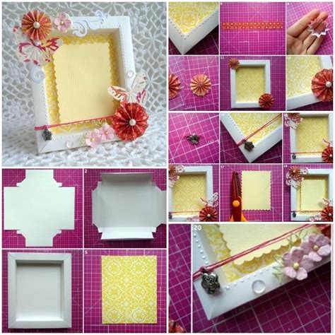 27 Supercool Cardboard Picture Frames To Make - Patterns Hub