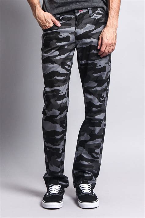 Men's Camo Slim Fit Pants AR168 - GStyleUSA.com – G-Style USA