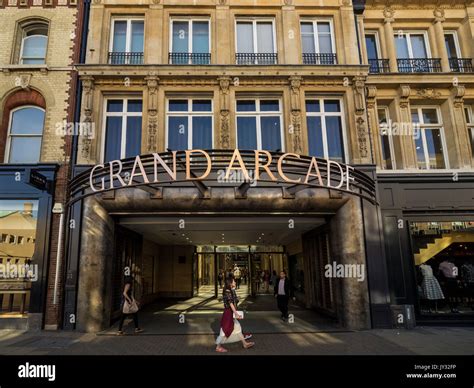 Grand Arcade Cambridge - Entrance to the Grand Arcade shopping centre in St Andrews Street ...