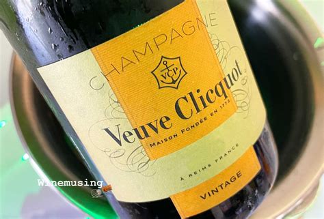 Veuve Clicquot Vintage Champagne AOC - winemusing