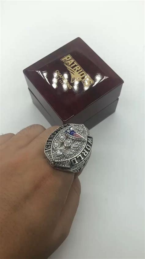 NFL New England Patriots Super Bowl Ring 2019 For Sale [Video] [Video ...