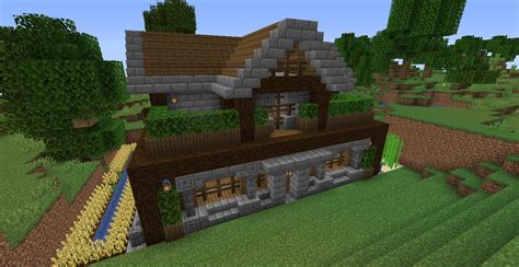 Minecraft Stone Brick House Designs