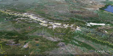 South Ossetia Map