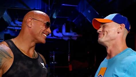 John Cena says warm words for past 'enemy' The Rock