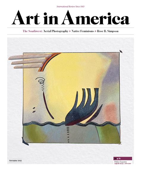 Preview: Art In America Magazine November 2022 | Boomers Daily