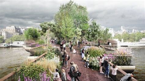 Failed London Garden Bridge project cost £53m - BBC News