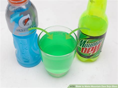 3 Ways to Make Mountain Dew Baja Blast - wikiHow