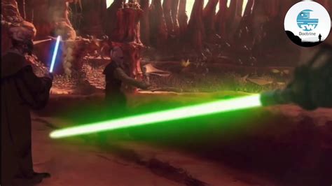 Ki-Adi-Mundi’s Lightsaber Changes colors in Attack of the Clones - YouTube