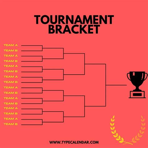 Free Printable Tournament Bracket Template