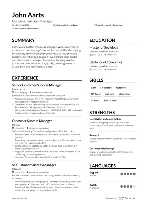 Sample Basic Resume Template