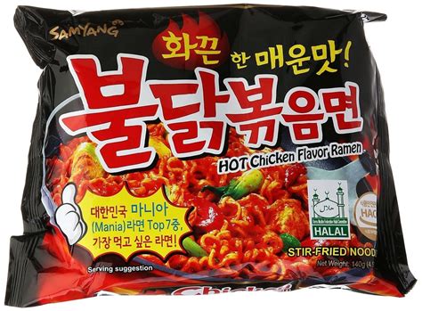 Samyang instant noodles hot chicken flavour ramen 140 gram - Dutchfoodexpress