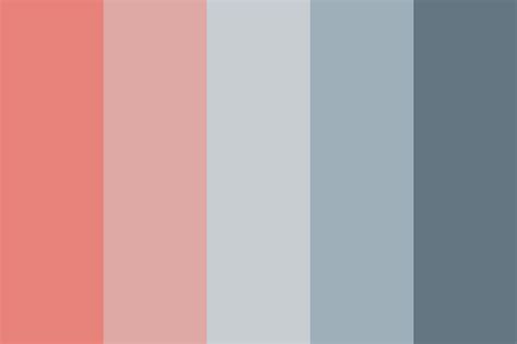 Copper-grey Color Palette