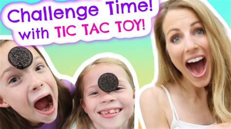 I Challenge Tic Tac Toy!! - YouTube