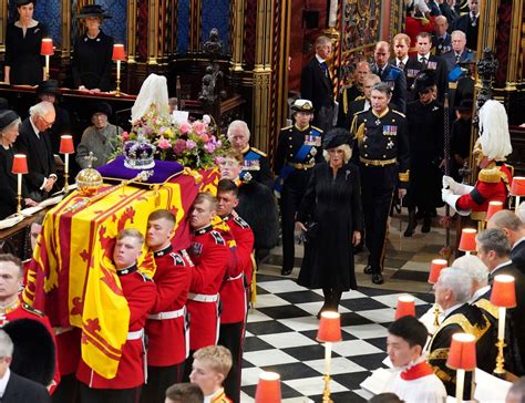 Princess Anne Marches in Queen Elizabeth II's Funeral Procession | Us ...