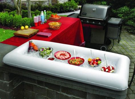 Inflatable Buffet Cooler Salad Bar Drink Station Party Accessory Indoor Outdoor | Salad bar, No ...