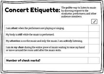 😎 Proper concert etiquette. Concert etiquette baffling? Here’s a hand. 2019-02-03