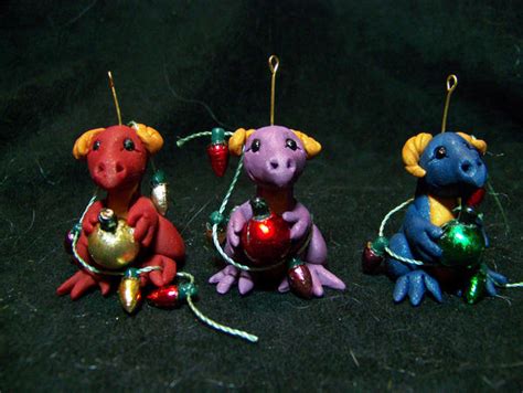 dragon christmas ornaments by AmandaKathryn on DeviantArt