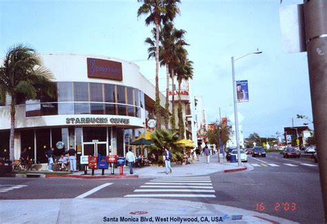 2003-02-16 Santa Monica Blvd, West Hollywood, CA, USA | Santa monica ...