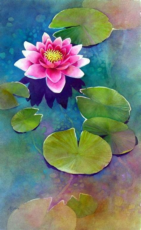 Lotus Flower Art