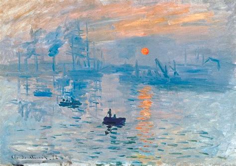 Claude Monet Impression Sunrise high Resolution Original Print Poster - Etsy | Impressionism ...