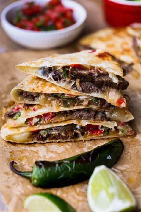 Carne Asada Quesadilla - The Epicurean Mouse