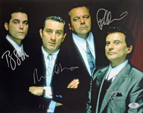 Lot Detail - "Goodfellas" Cast Signed 11" x 14" Color Photo w/DeNiro ...