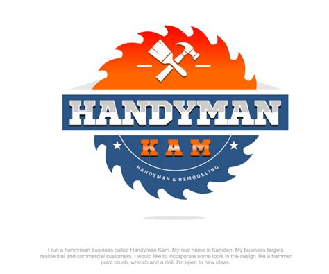 Design a professional modern handyman logo by Braiden_farley5 | Fiverr