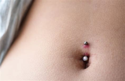 Pictures Of A Healing Belly Button Piercing Store | bellvalefarms.com