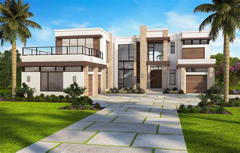 Marvelous Contemporary House Plan with Options - 86052BW ...