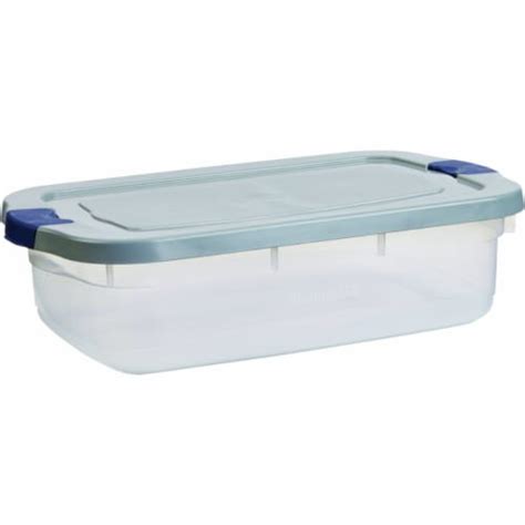 Rubbermaid Roughneck 31 Qt./29.3L Clear Storage Tote RMRC031000, 1 - Kroger