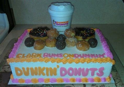 Dunkin Donuts cake I made | CAKES I MADE | Pinterest | Donuts, Dunkin' donuts and Girls