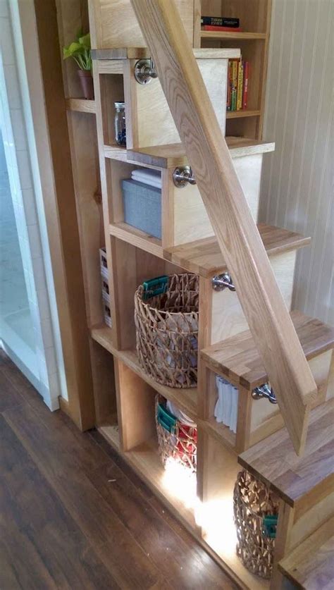 75 Exciting Loft Stair For Tiny House Ideas #loft #stairs #tinyhouse ...