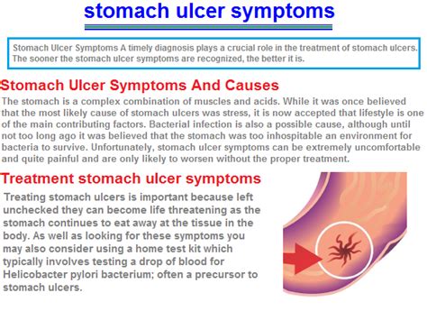 Tips and Information: stomach ulcer symptoms And Causes What Is Health