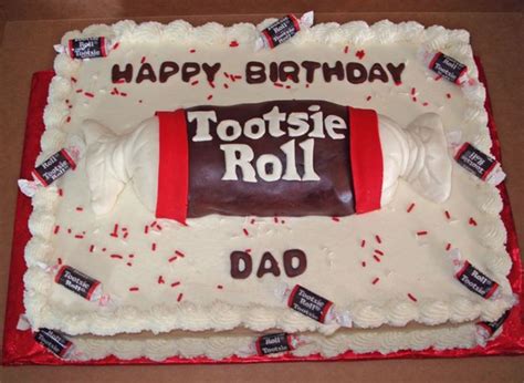 Tootsie Roll Sheet Cake - CakeCentral.com