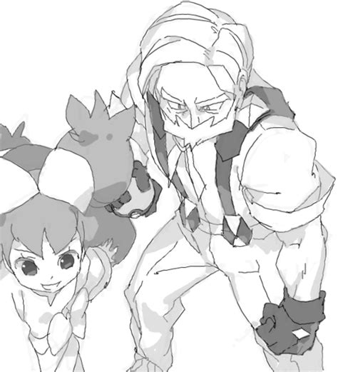 Drayden and Iris - Pokemon Drayden Fan Art (34659587) - Fanpop