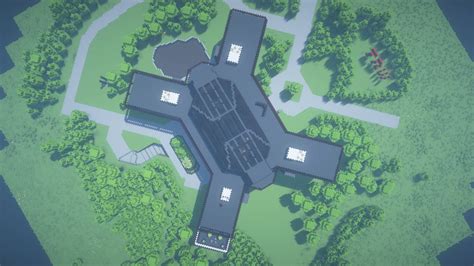 TRW Lyndhurst Minecraft Arial View (Day) by 555technoboy on DeviantArt