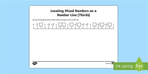 Thirds Worksheet | Twinkl (teacher made) - Twinkl