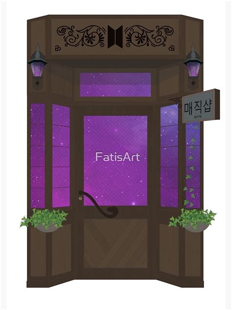 "Magic Shop Bts" Poster for Sale by FatisArt | Redbubble