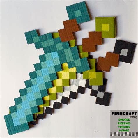 Twitchetts: MINECRAFT Crafting ~ Swords, Torches, Pickaxes, and More ...