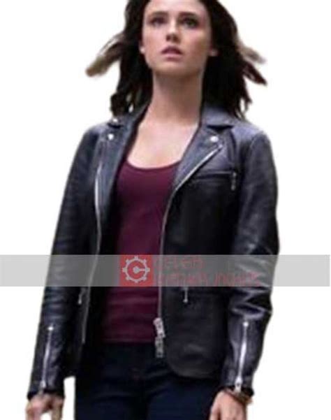 Charmed So3 Abigael Leather Jacket | Poppy Drayton Jacket