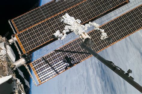 Mobile Servicing System on the ISS - Stock Image - C010/5524 - Science Photo Library