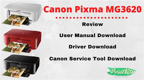 Canon Pixma Mg3620 Manual