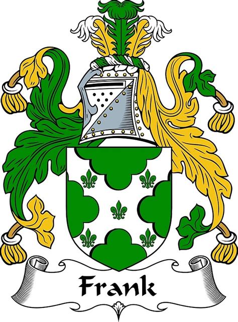 "Frank Coat of Arms / Frank Family Crest" by ScotlandForever | Redbubble