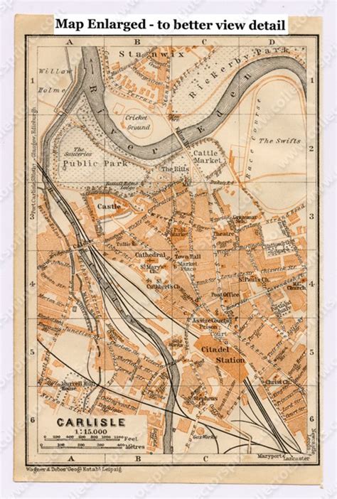 Cumbria - Antique Maps