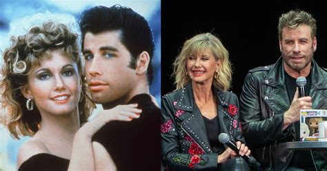 Olivia Newton-John & John Travolta Reunite After 40 Years In 'Grease' Costumes