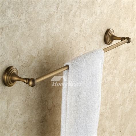 Antique Brass Golden vintage Towel Bars Bathroom