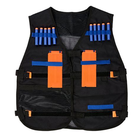 Tactical Vest Kids Toy Gun Clip Jacket Foam Bullet Ammunition Holder ...