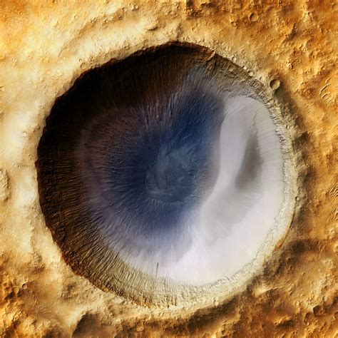 Top 10 Largest Craters on Mars - WhiteClouds